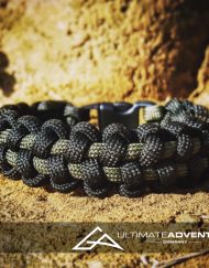 Black and OD Green TyreTrax Paracord Survival Bracelet