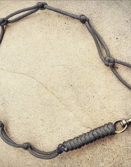 Paracord EDC Gear, Gray Paracord Lanyard, Paracord Belt Lanyard